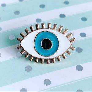Evil Eye Enamel Pin